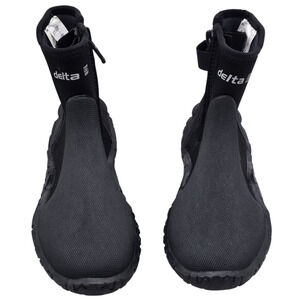 ScubaPro Delta 5mm Boots Black Scuba Snorkel Free dive Booties Small 39 -M7/ W8